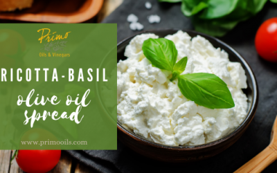 Ricotta-Basil Olive Oil Spread