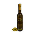 A 375ml bottle of Manzanillo Extra Virgin Olive Oil with green olives grown from Spain.