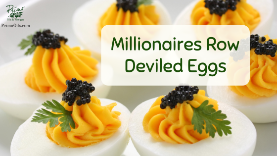 millionaires row deviled eggs