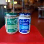 Herbal Salt (L) & Sea Salt (R)