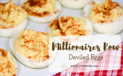 Millionaires Row Deviled Eggs