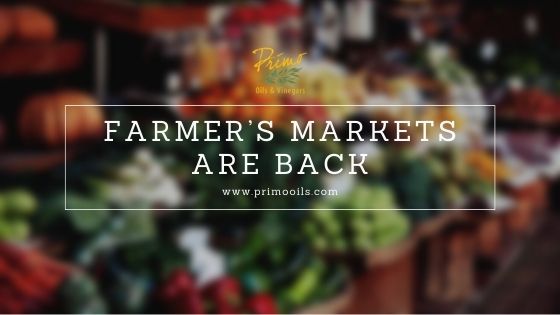 Farmer’s Markets Are Back