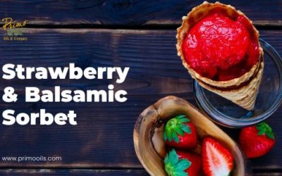 Strawberry & Balsamic Sorbet