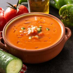 Farmers Market Tomato Gazpacho