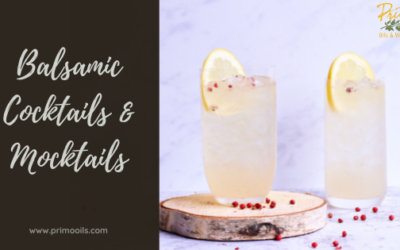 Balsamic Cocktails & Mocktails Formula