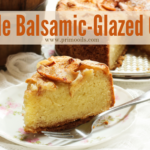 Apple Balsamic Glazed Cak