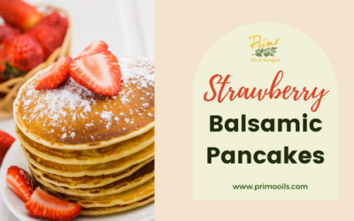 Strawberry Balsamic Pancakes