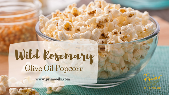 Wild Rosemary Olive Oil Popcorn