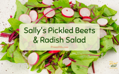 Sally’s Pickled Beets and Radish Salad