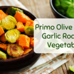 Primo Olive Oil and Garlic Roasted Fall Vegetables Recipe