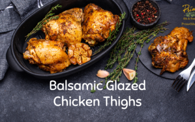 Balsamic Glazed Chicken Thighs