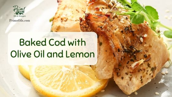 Baked Cod with Lemon