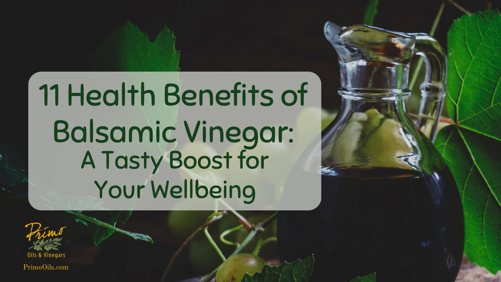 20 Health Benefits of Balsamic Vinegar To Boost Your Wellbeing