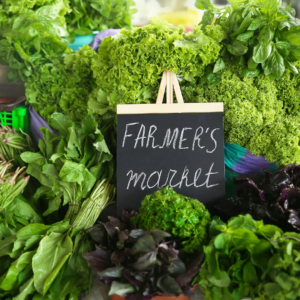Vegetables that you can buy in farmer's market