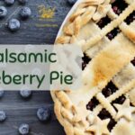 Balsamic Blueberry Pie