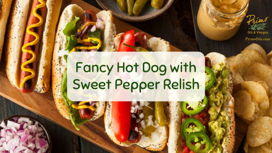 Fancy-Hot-Dog-With-Sweet-Pepper-Relish